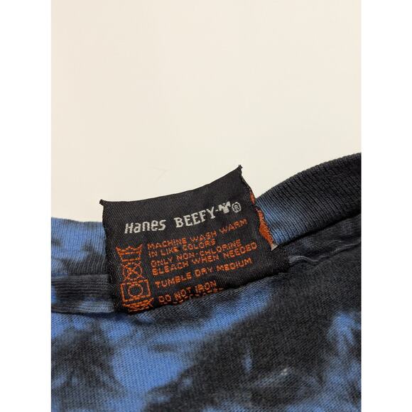 Vintage 1992 Harley Davidson Motorcycle Iron Stallion Single Stitch Tee Shirt XL - Picture 7 of 9